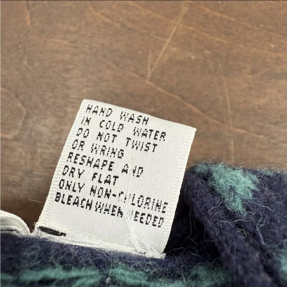 Vintage BP Nordstrom Sweater Vest Fair Isle Multi Striped Lambswool Medium - Picture 4 of 8